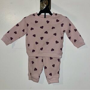 Cozy Heart Print Set